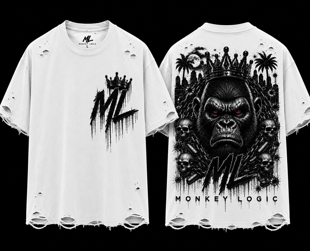 MONKEY LOGIC — King of the Concrete Jungle Tee
