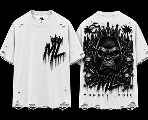 MONKEY LOGIC — King of the Concrete Jungle Tee